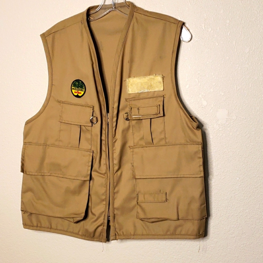 Woods Goods Fishermans Vest SZ L